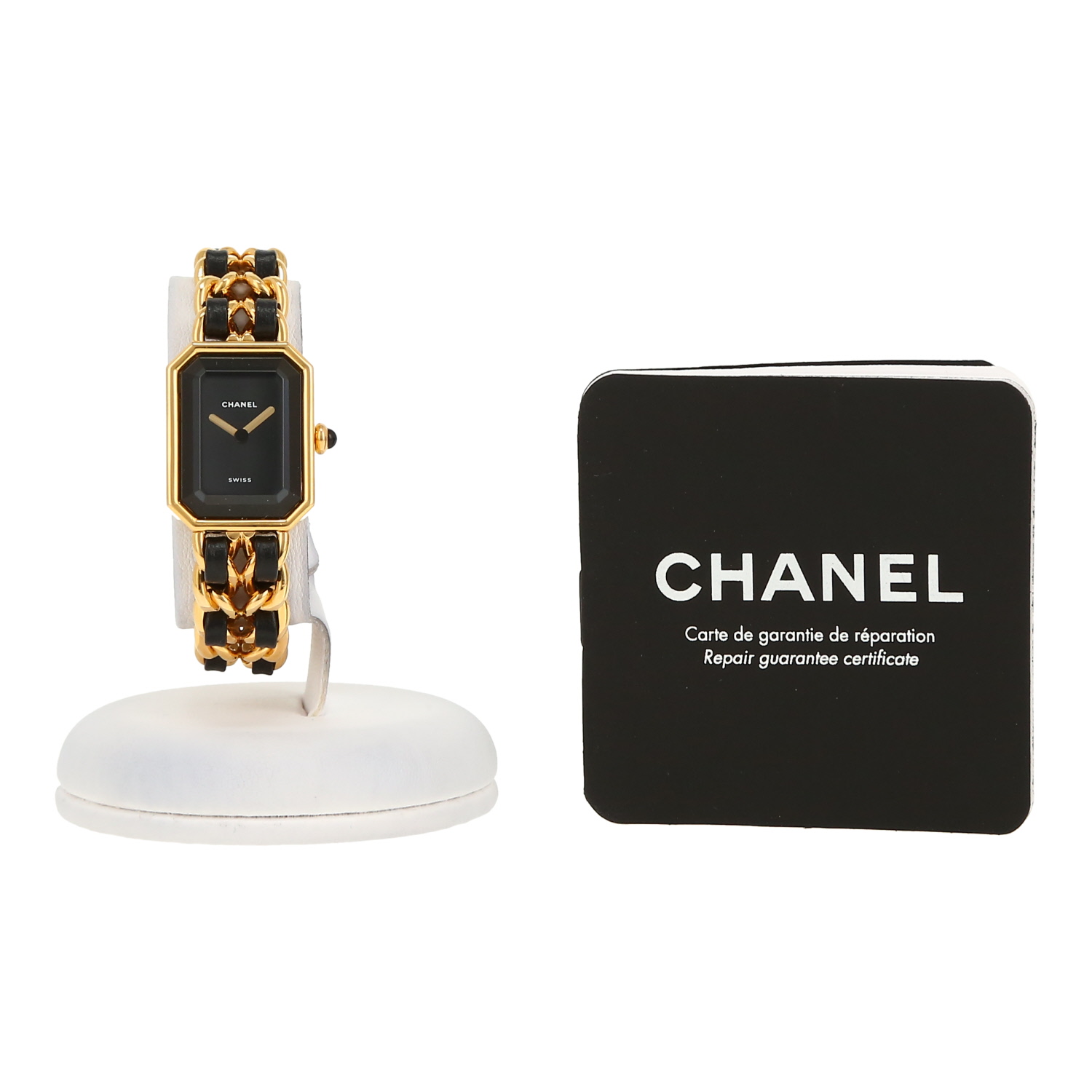 Montre Chanel Première taille S  en plaqué or Ref: Chanel - H0001  Vers 1990