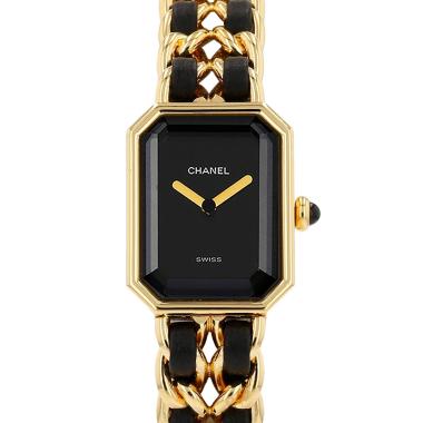 Orologio Chanel Première taglia XL  in oro placcato Circa 1990