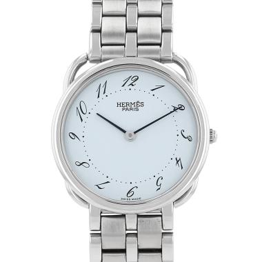 Montre Hermès Arceau en acier Ref: Hermès - AR4.510  Vers 2010