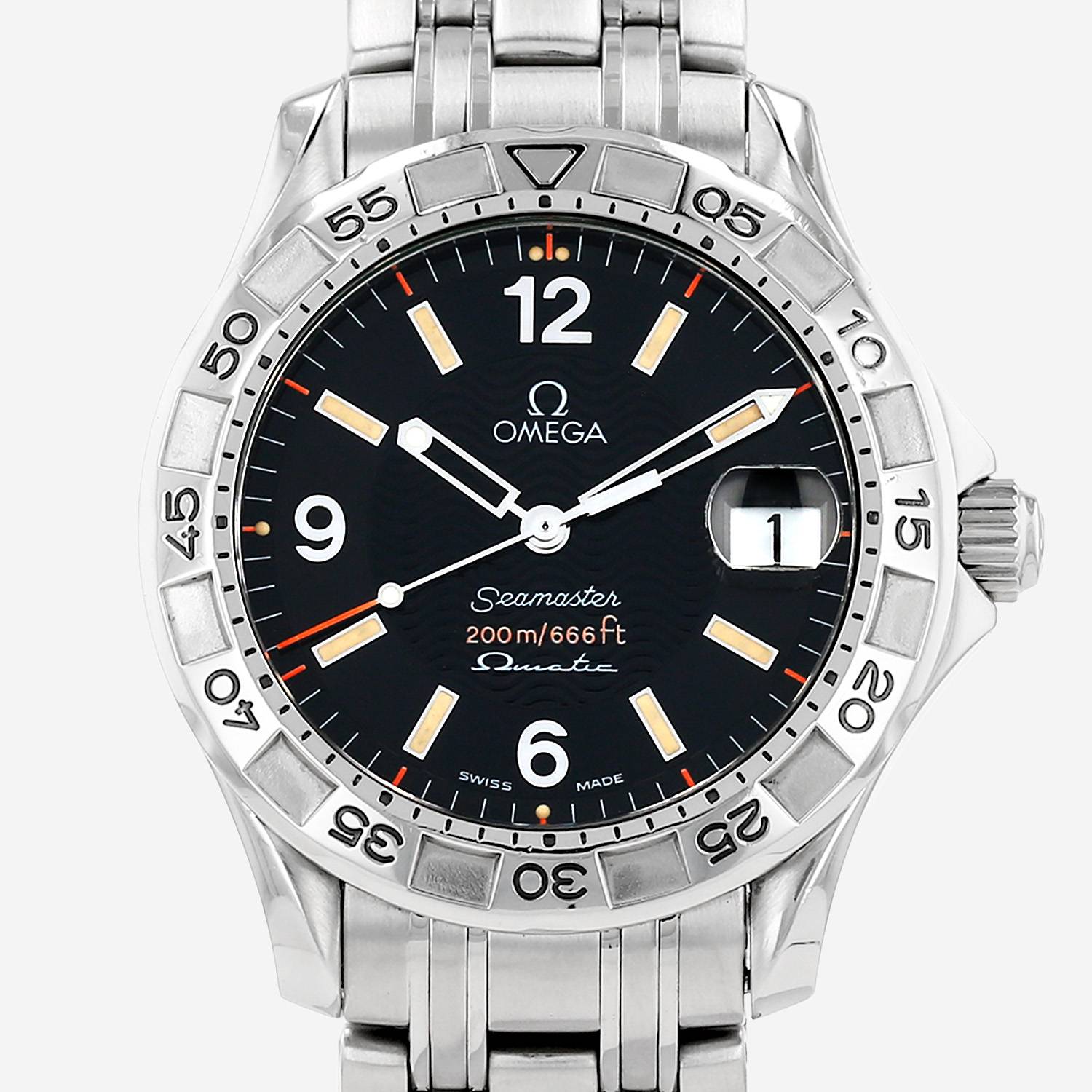 Omega Seamaster 200  in stainless steel Ref: Omega -  2514.50.00  Circa 2000