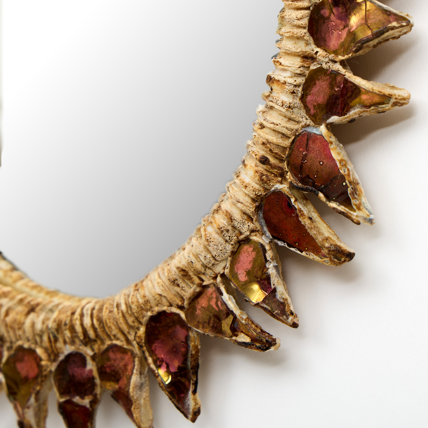 Miroir 'Chardon' - le modèle créé vers 1960 Miroir 'Chardon' - le modèle créé vers 1960