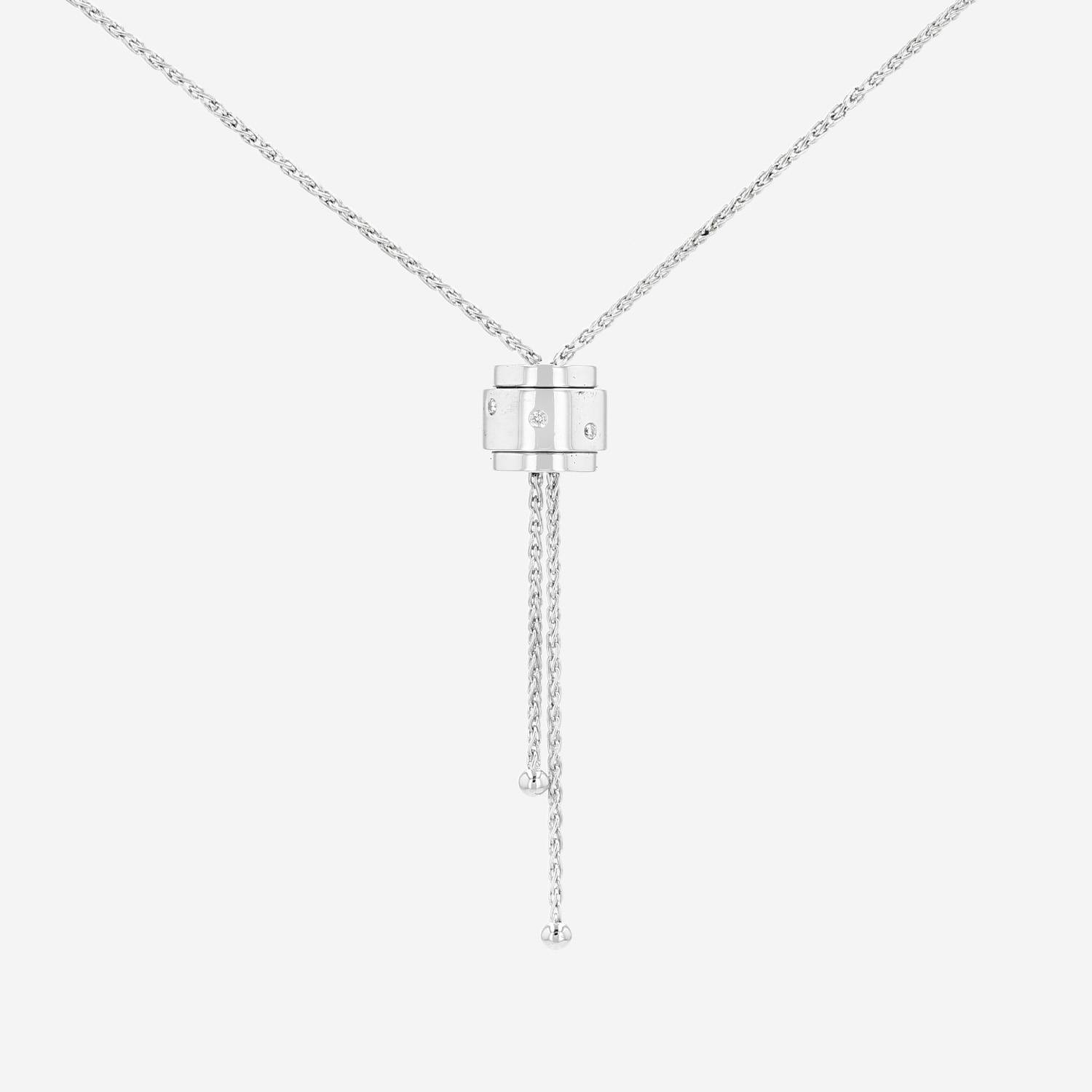 Collar Piaget Possession de oro blanco y diamantes