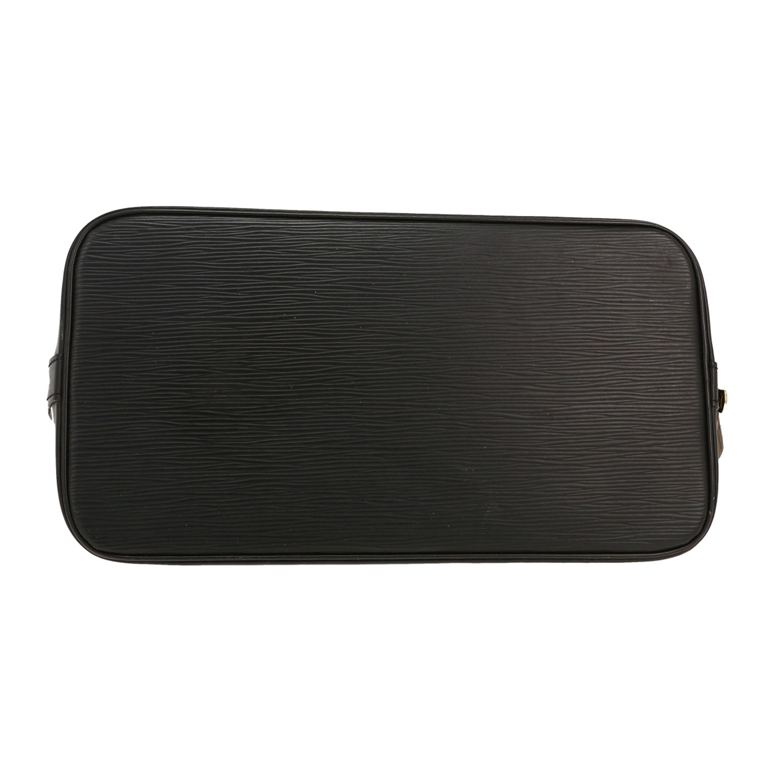 Borsa Louis Vuitton  Alma modello piccolo  in pelle Epi nera - Detail D1