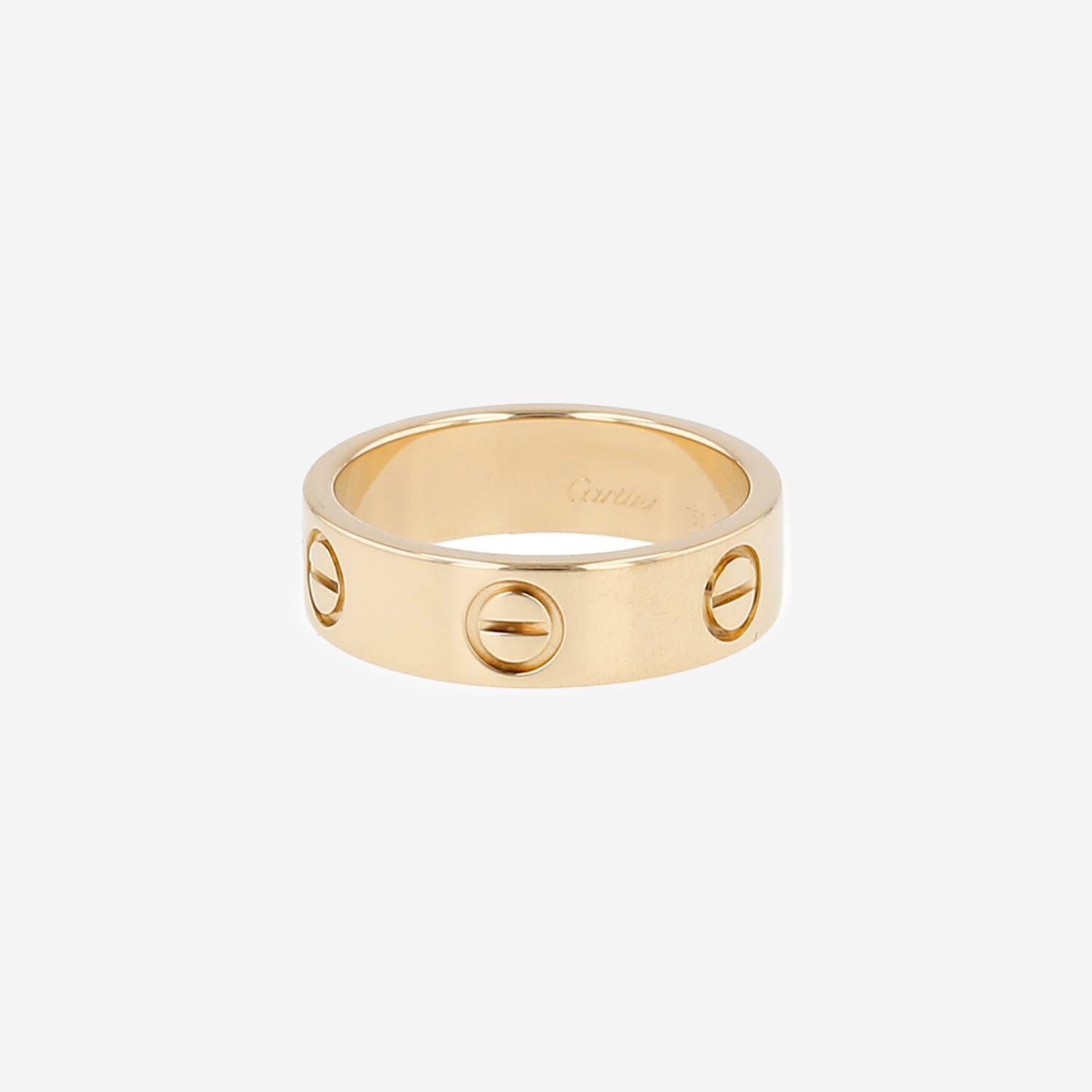 Cartier Love ring in yellow gold