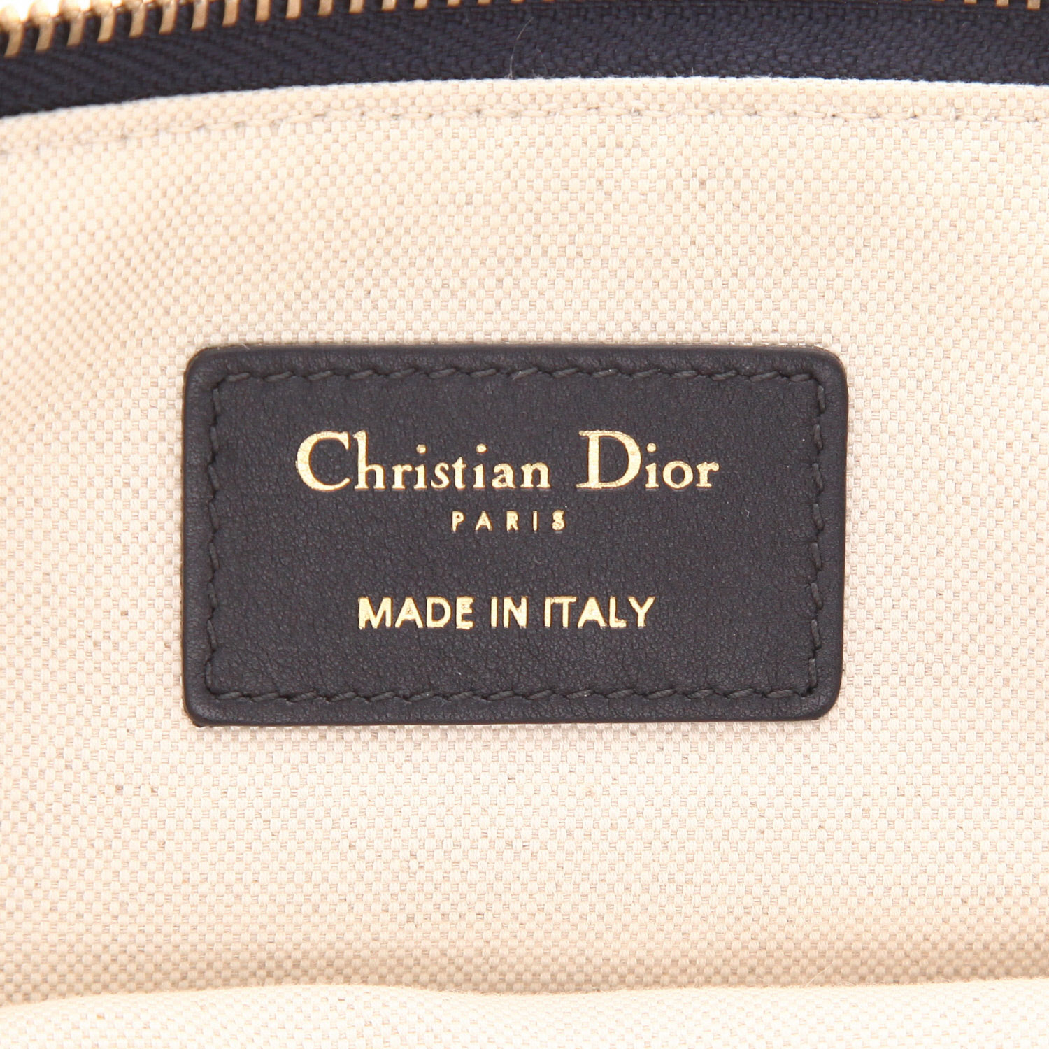 Pochette Dior  Kit de Voyage in tessuto a monogramma Oblique blu e pelle blu - Detail D2