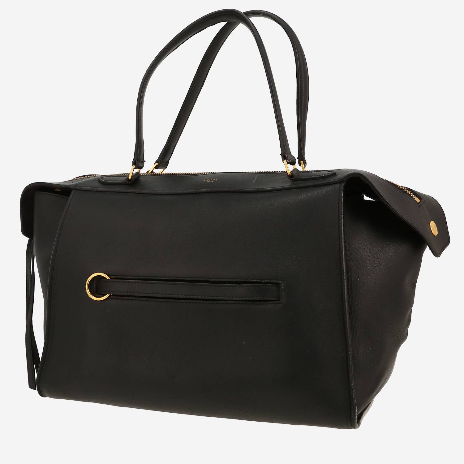 Sac à main Celine  Ring en cuir noir