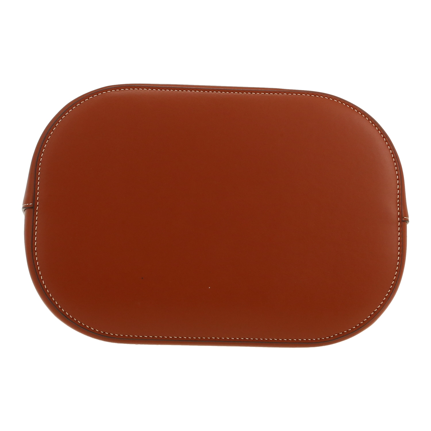 Borsa a tracolla Celine  Louise in pelle marrone - Detail D1