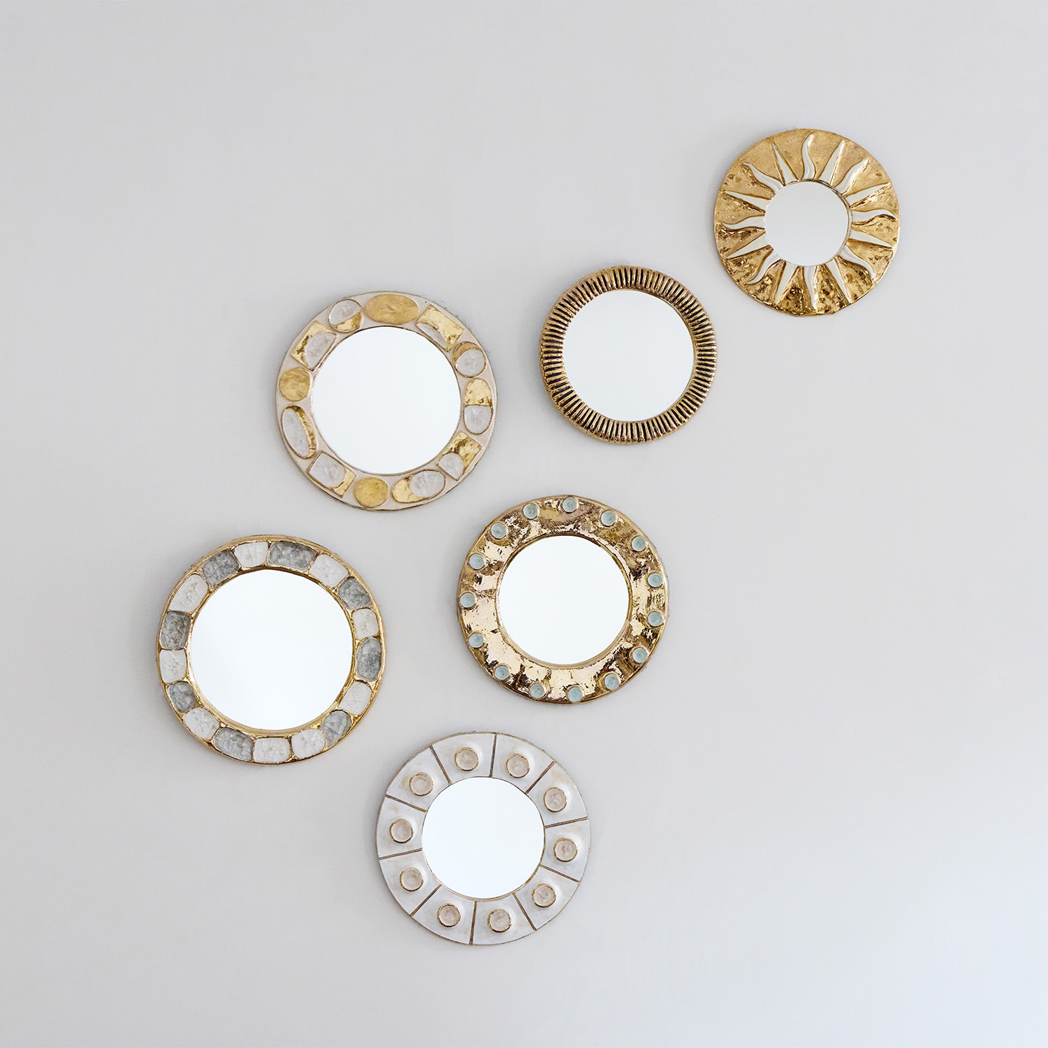 'Cristaux' mirror - circa 1956 - Detail D4