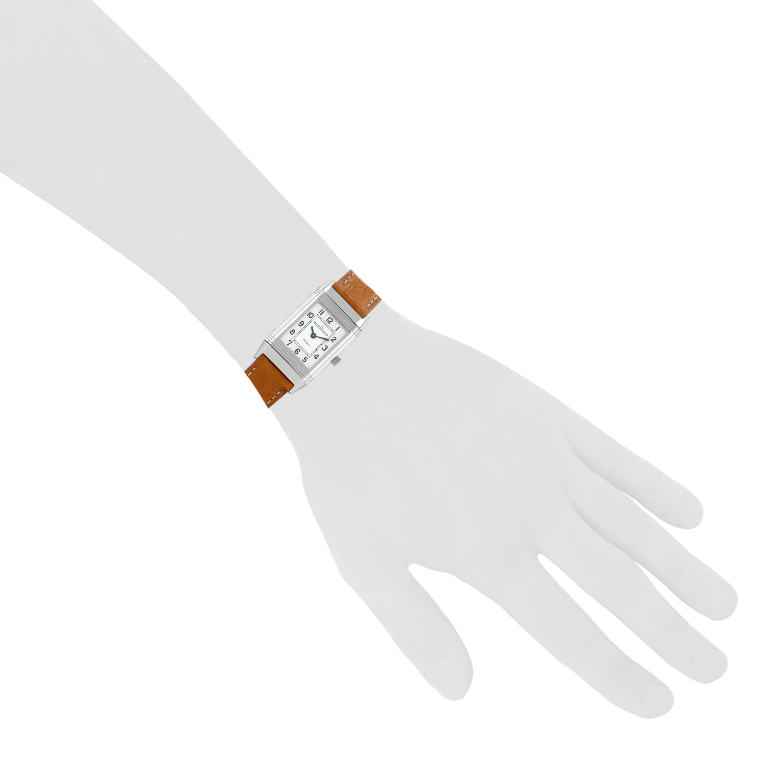 Orologio Jaeger-LeCoultre Reverso Lady in acciaio Ref: Jaeger-LeCoultre - 260.8.47  Circa 2000 - Detail D1