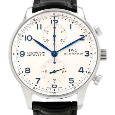 Montre IWC Portuguese-Chronograph en acier Ref: IWC - 371446  Vers 2000