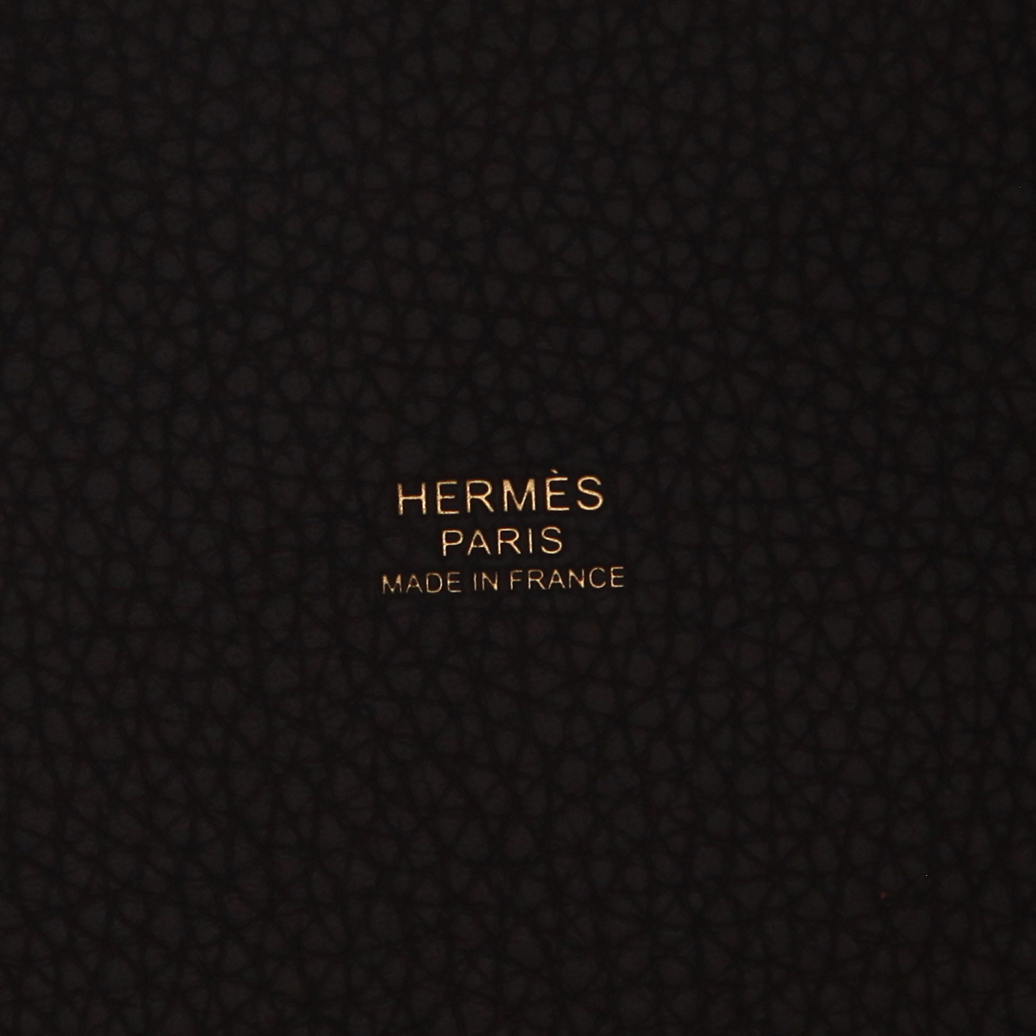 Sac à main Hermès  Picotin 18 cm en cuir togo noir - Detail D2