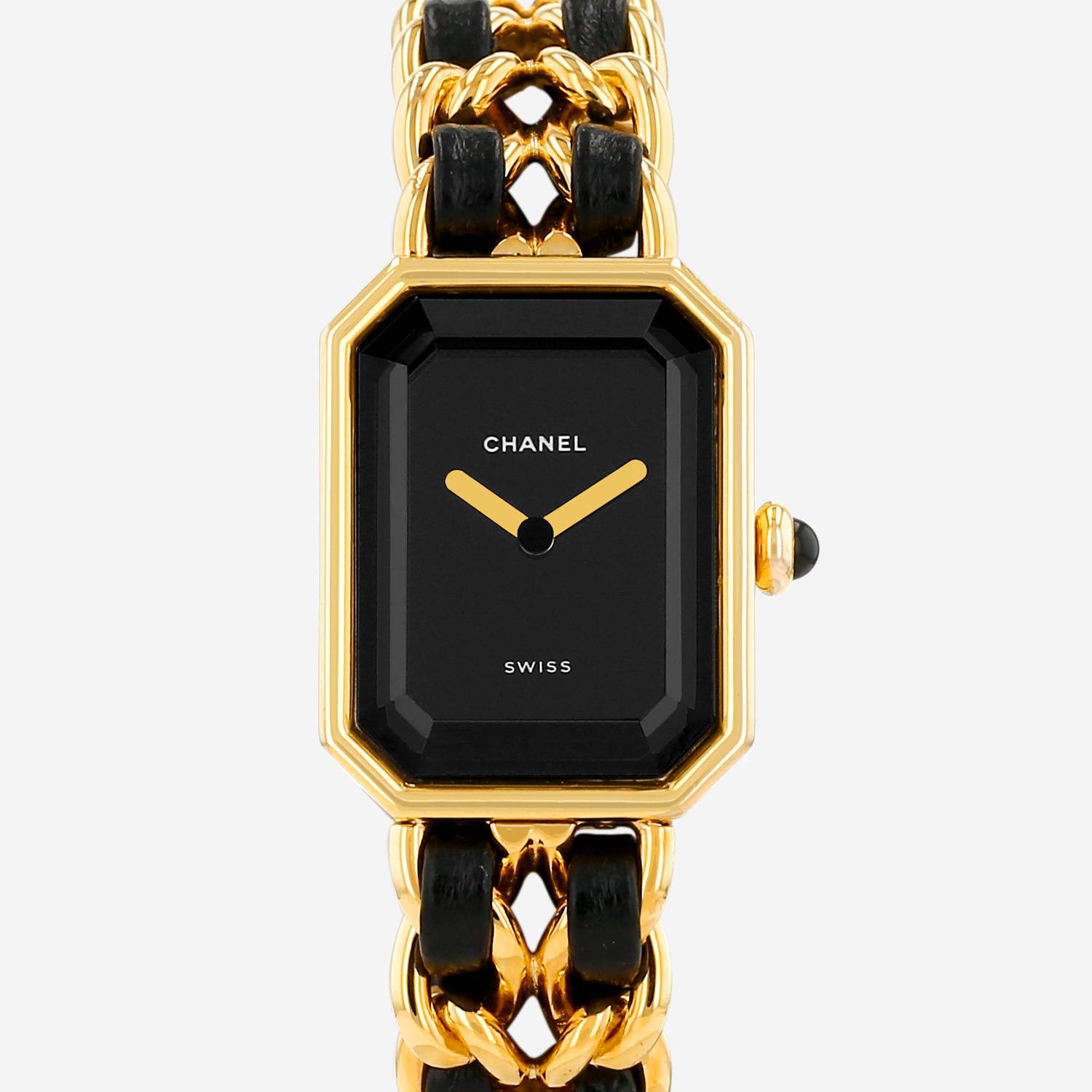 Chanel Première  size S  in gold plated Ref: Chanel - H0001  Circa 1990