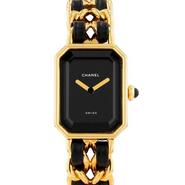 Reloj Chanel Première talla S  de oro chapado Ref: Chanel - H0001  Circa 1990
