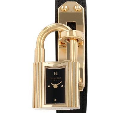 Reloj Hermès Montre Kelly de oro chapado Ref: Hermès - KE1.201  Circa 1990