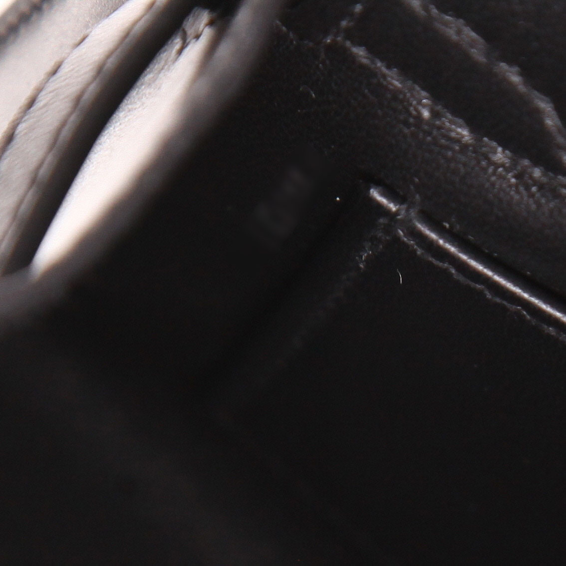 Borsa Hermès  Kelly 20 cm in pelle box nera - Detail D4