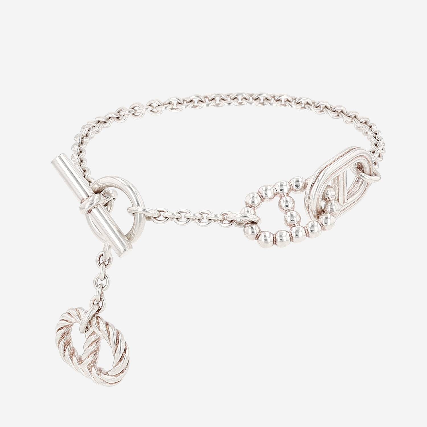 Hermès Parade small model bracelet in silver