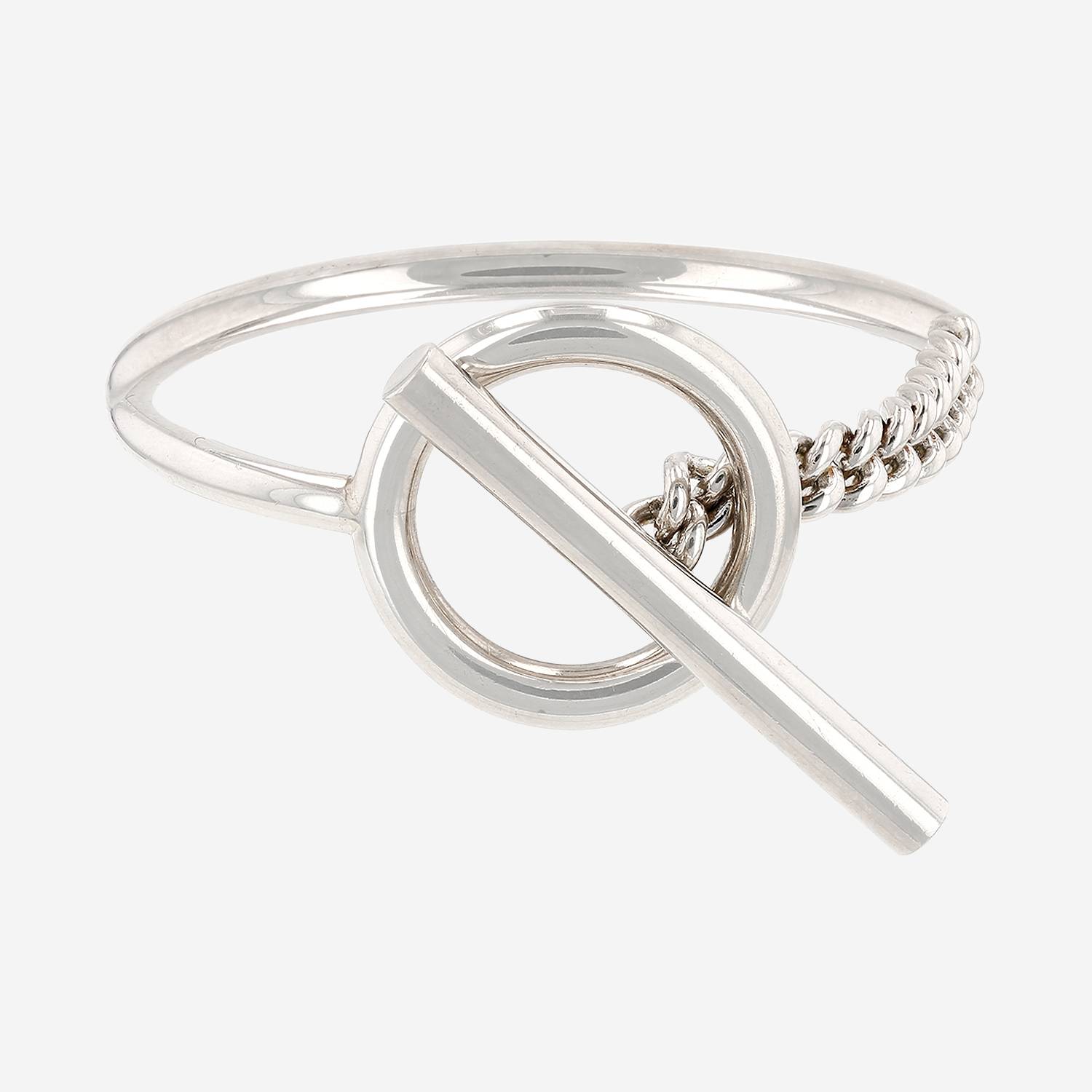 Bracciale Hermès Croisette in argento