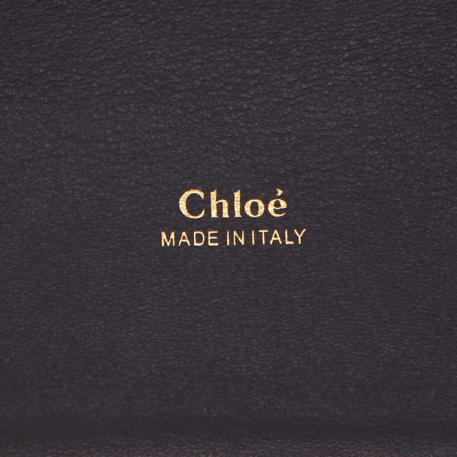 Borsa a tracolla Chloé  Aby in pelle blu marino - Detail D2