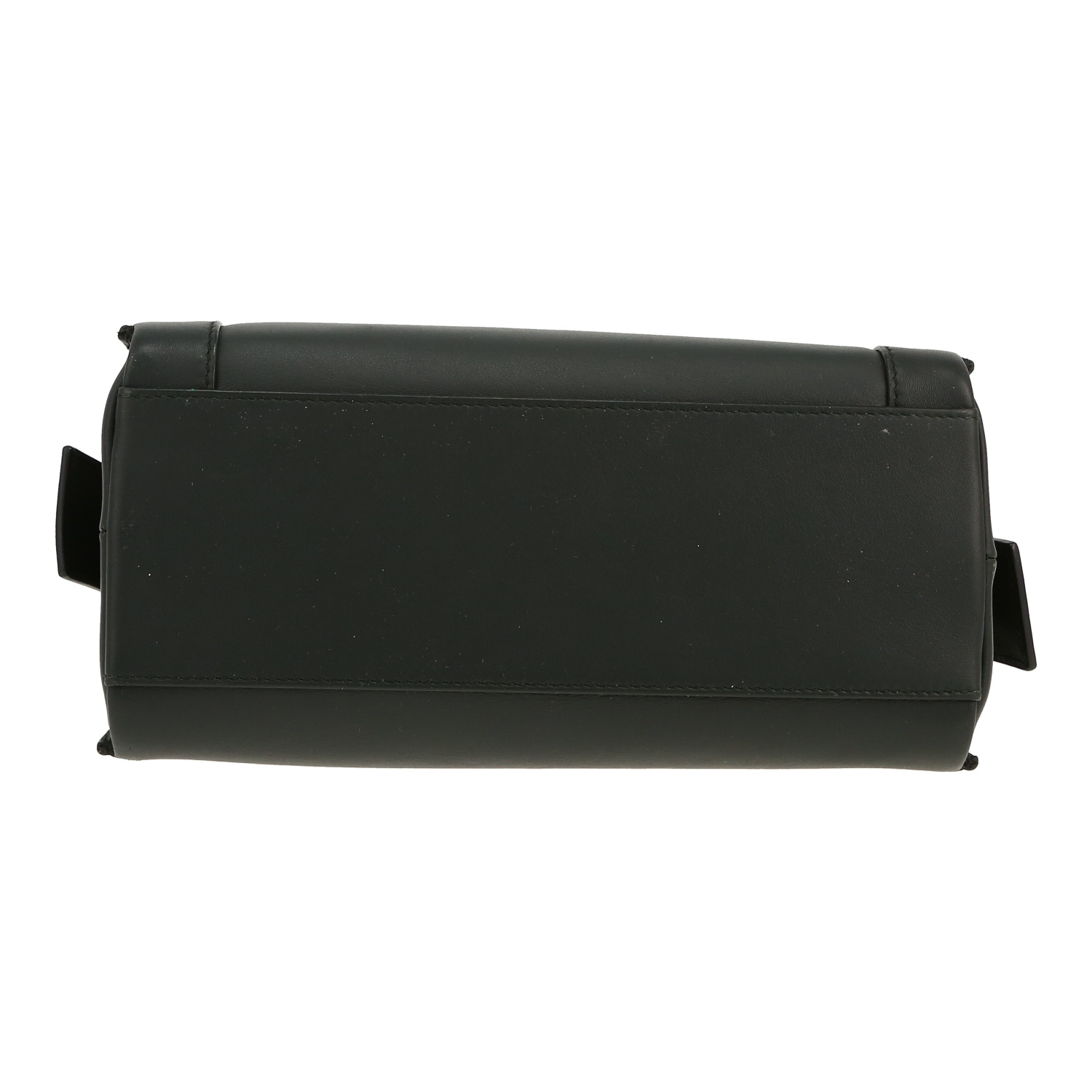 Bolso de mano Saint Laurent  East Side en cuero liso caqui - Detail D1