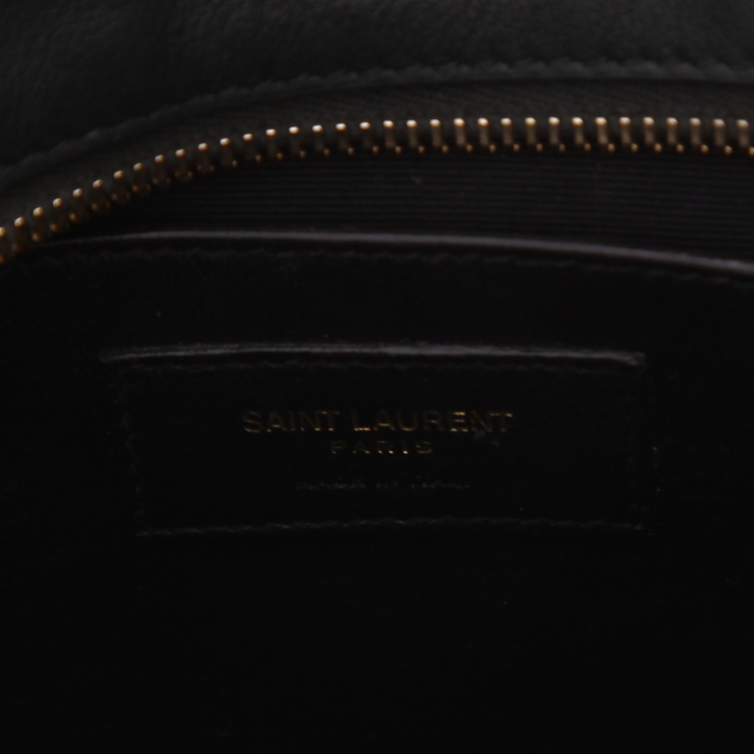 Borsa Saint Laurent  East Side in pelle liscia verde kaki - Detail D2