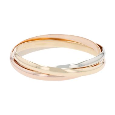 Bracelet Cartier Trinity en 3 ors