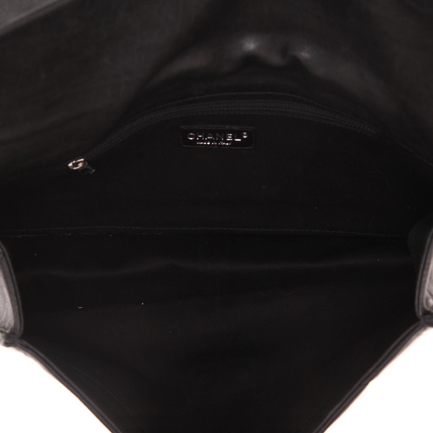 Borsa Chanel  2.55 in pelle trapuntata nera - Detail D3