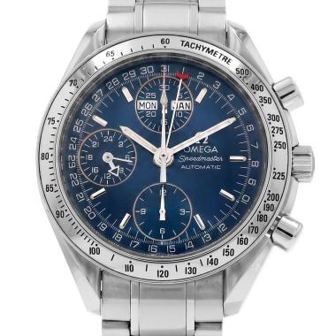 Montre Omega Speedmaster en acier Ref: Omega - 175.0084  Vers 1990