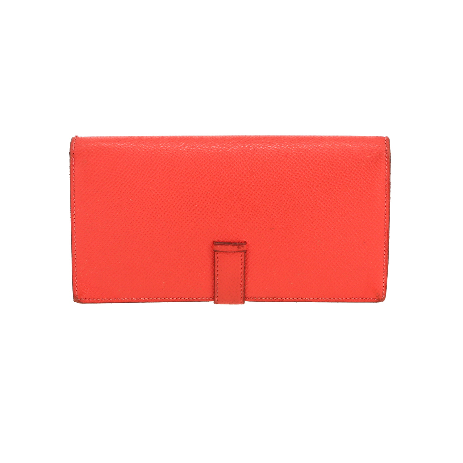 Hermès  Bearn wallet  in pink epsom leather - Detail D7