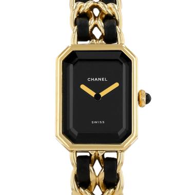 Orologio Chanel Première taglia XL  in oro placcato Ref: Chanel - H0001  Circa 1990