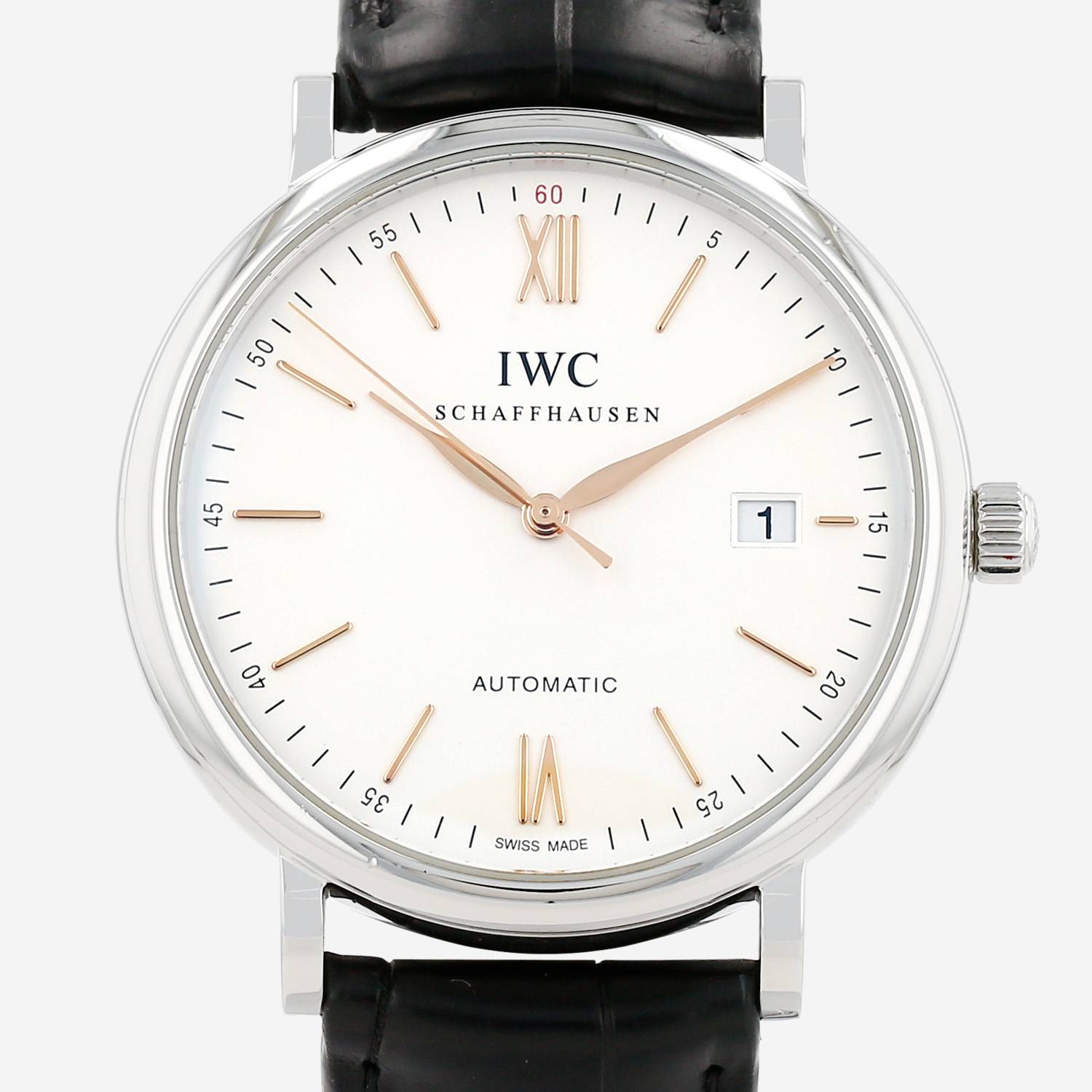 Montre IWC Portofino Automatic en acier Ref: IWC - 3565  Vers 2017
