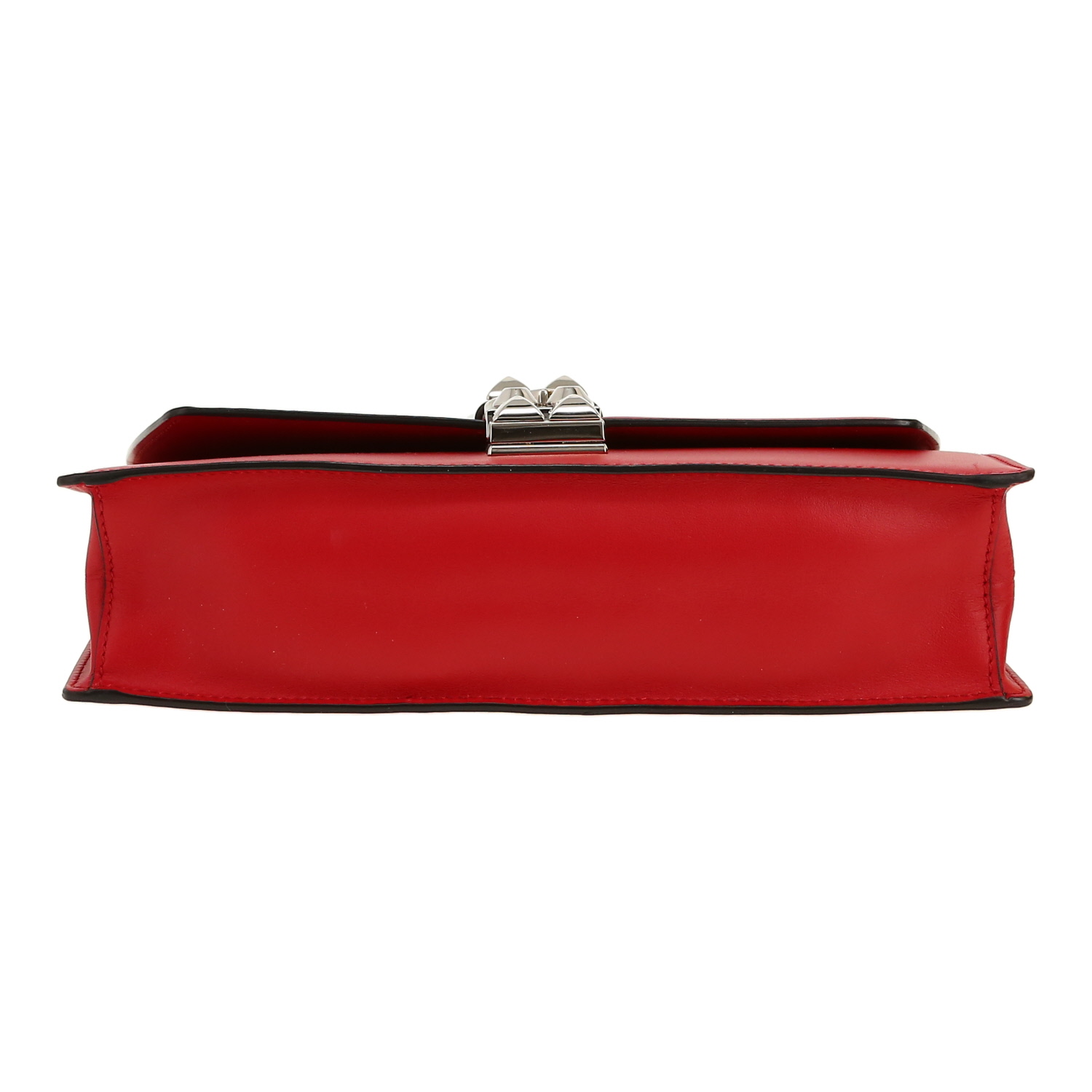 Prada  Elektra shoulder bag  in red leather - Detail D1