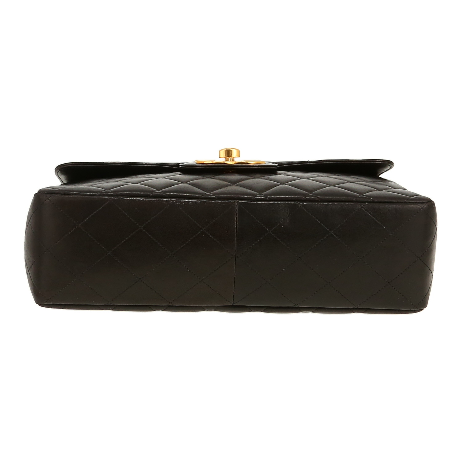 Borsa Chanel  Timeless Jumbo in pelle trapuntata nera - Detail D1