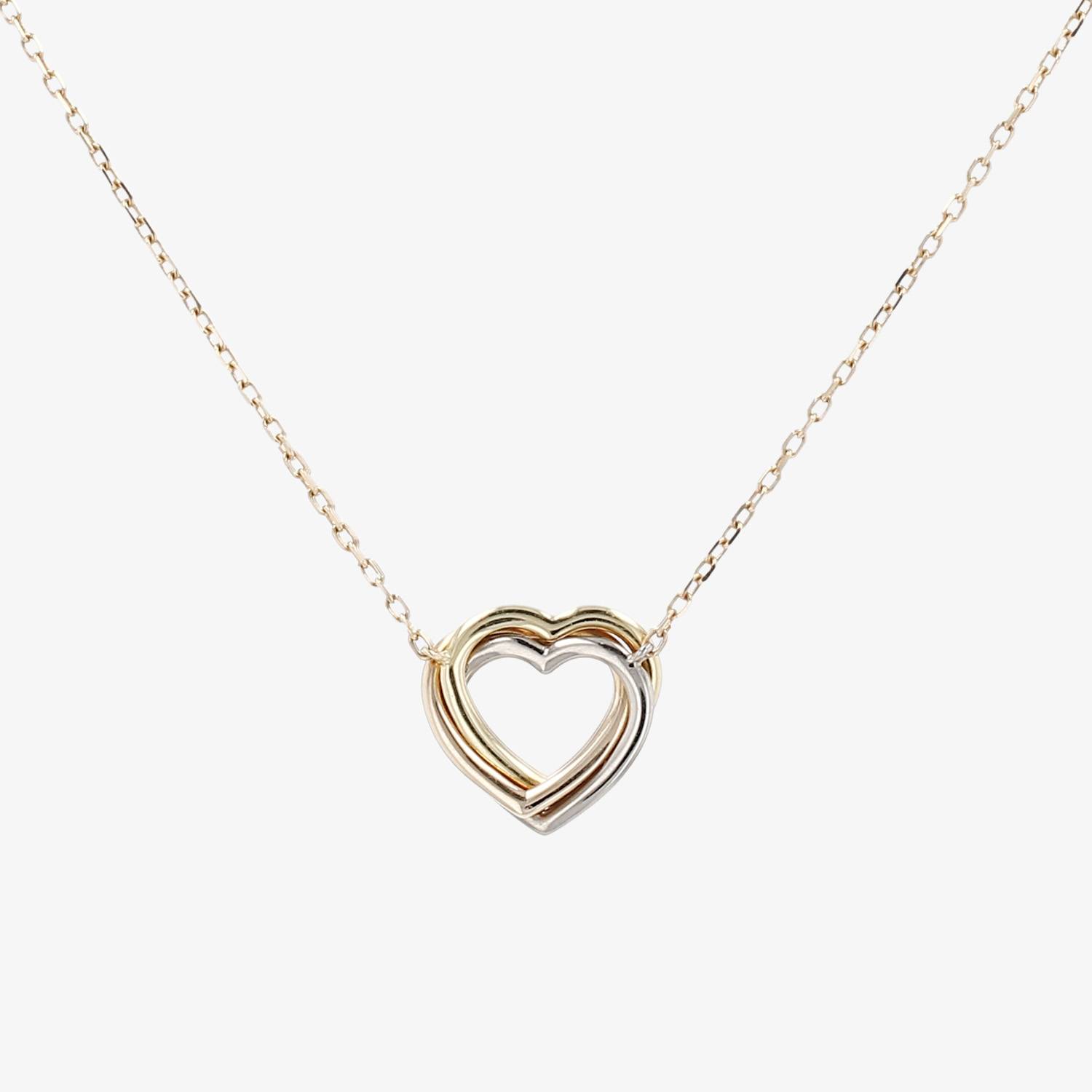 Cartier Trinity necklace in 3 golds
