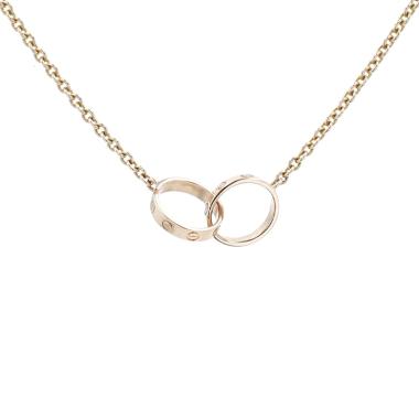 Collier Cartier Love en or rose