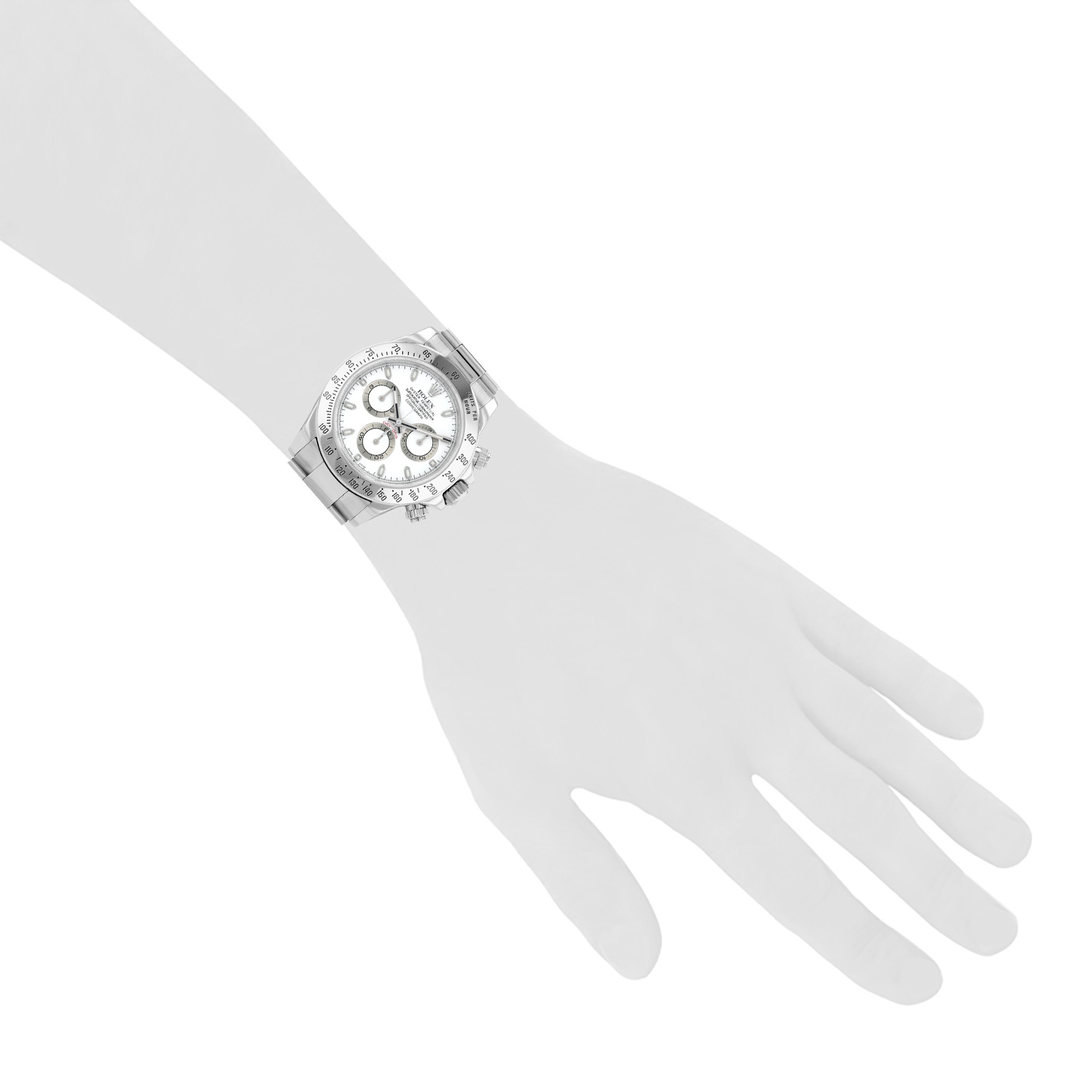 Reloj Rolex Daytona Automatique de acero Ref: Rolex - 116520  Circa 2005 - Detail D1