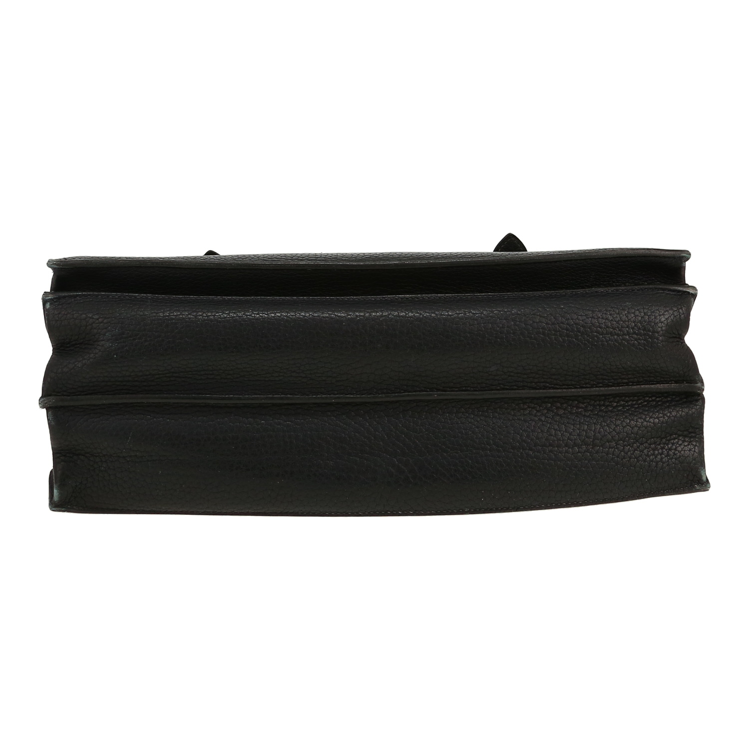 Porte-documents Hermès  Sac à dépêches en cuir togo noir - Detail D1