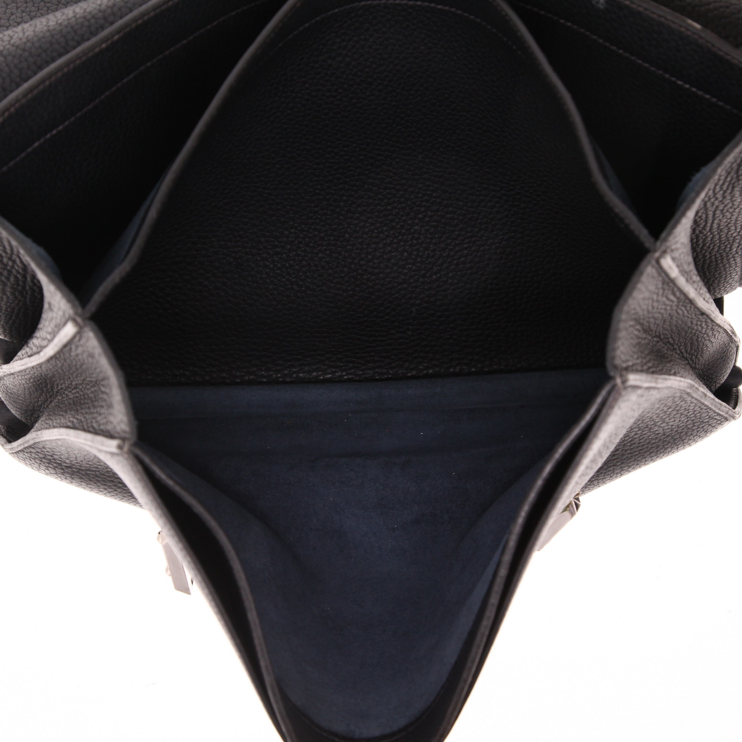 Porta-documentos Hermès  Sac à dépêches en cuero togo negro - Detail D4
