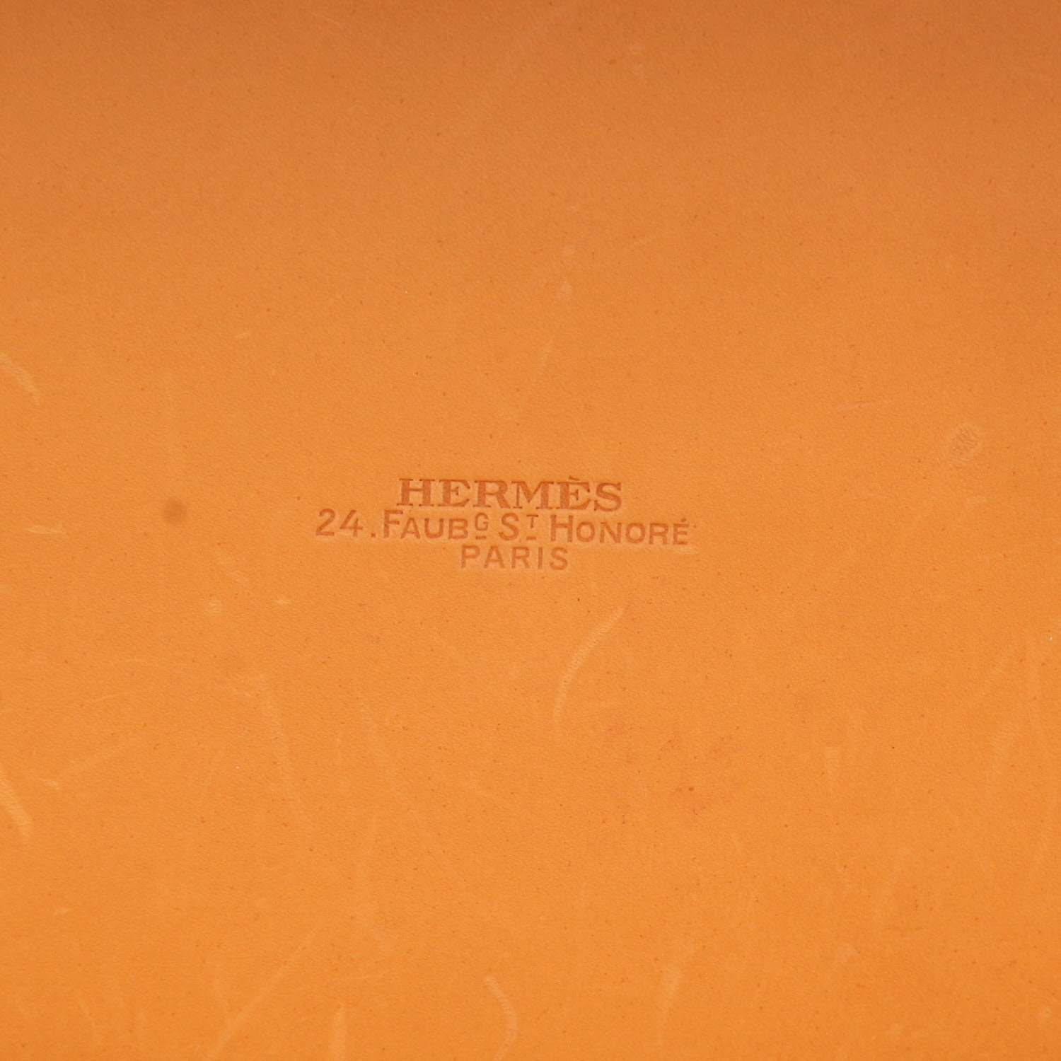 Maleta rígida Hermès  Vintage en  carbono negro y cuero natural - Detail D2