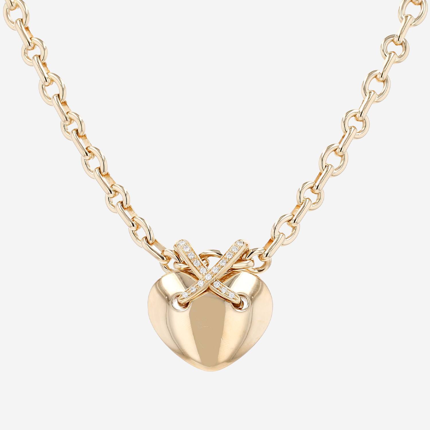 Collar Chaumet Lien de oro amarillo y diamantes
