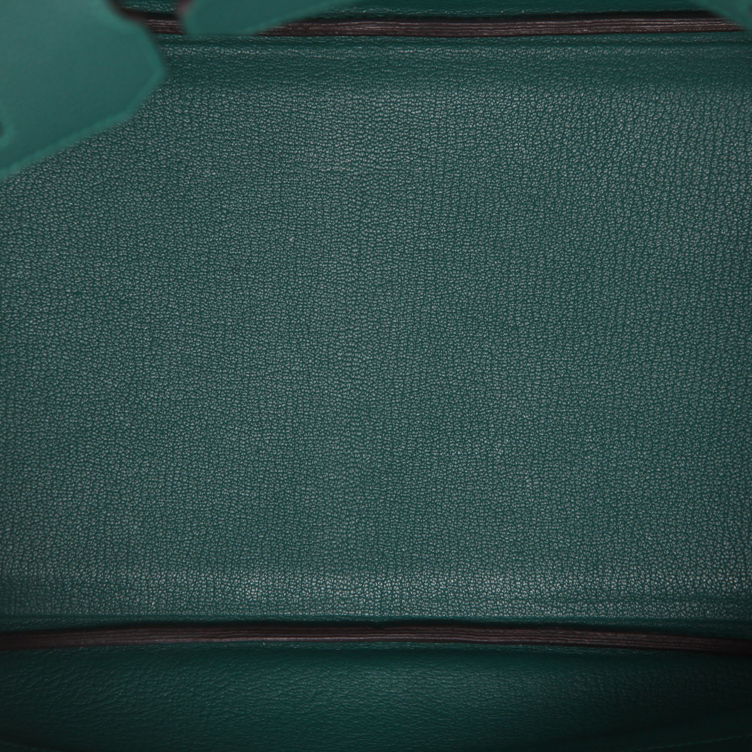Hermès  Birkin 35 cm handbag  in malachite green togo leather - Detail D3