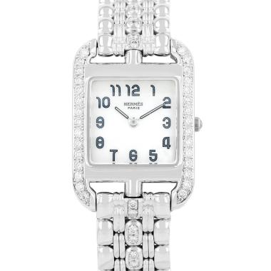 Montre Hermès Cape Cod en or blanc Ref: Hermès - CC1.292  Vers 2010