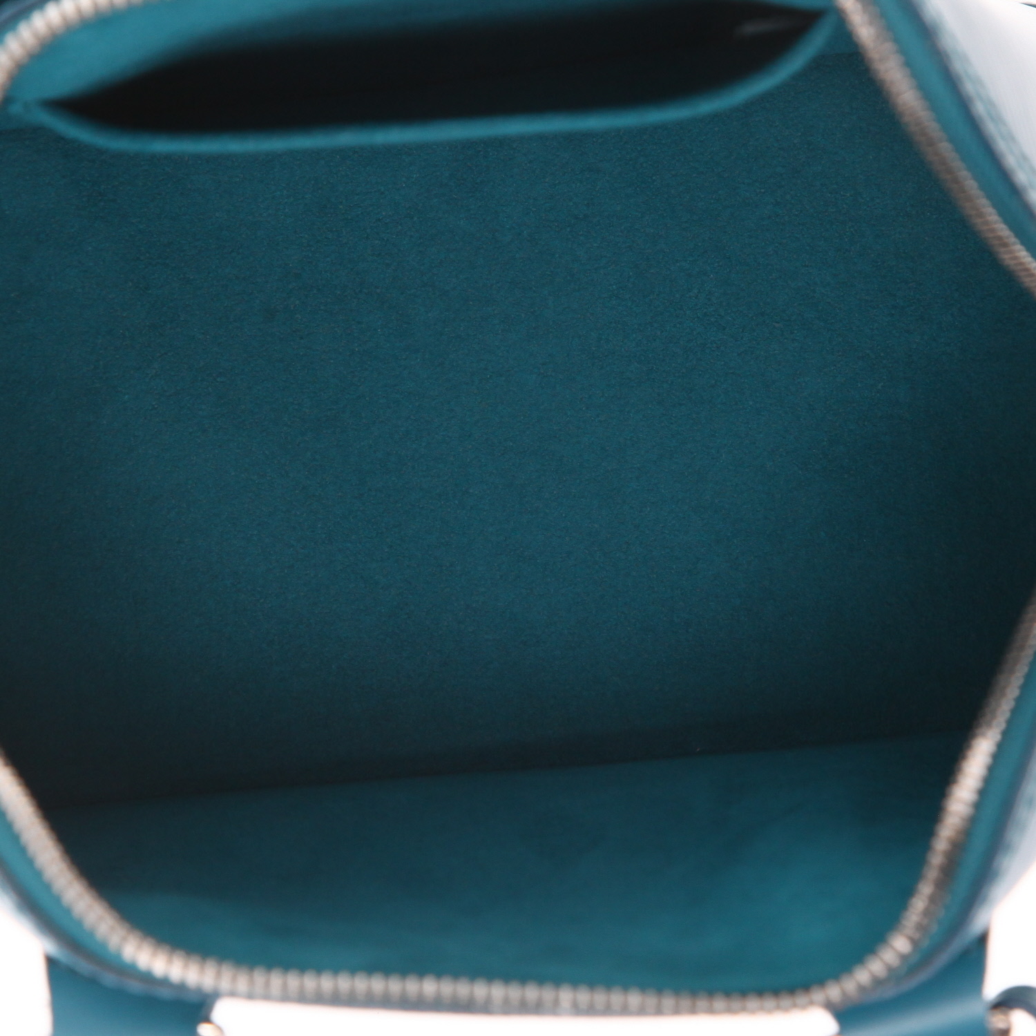 Borsa a tracolla Louis Vuitton  Alma BB in pelle Epi blu - Detail D3