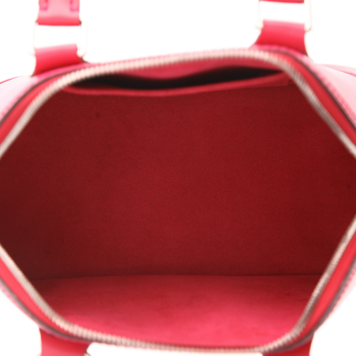 Borsa Louis Vuitton  Alma BB in pelle Epi rosa e pelle rosa - Detail D3