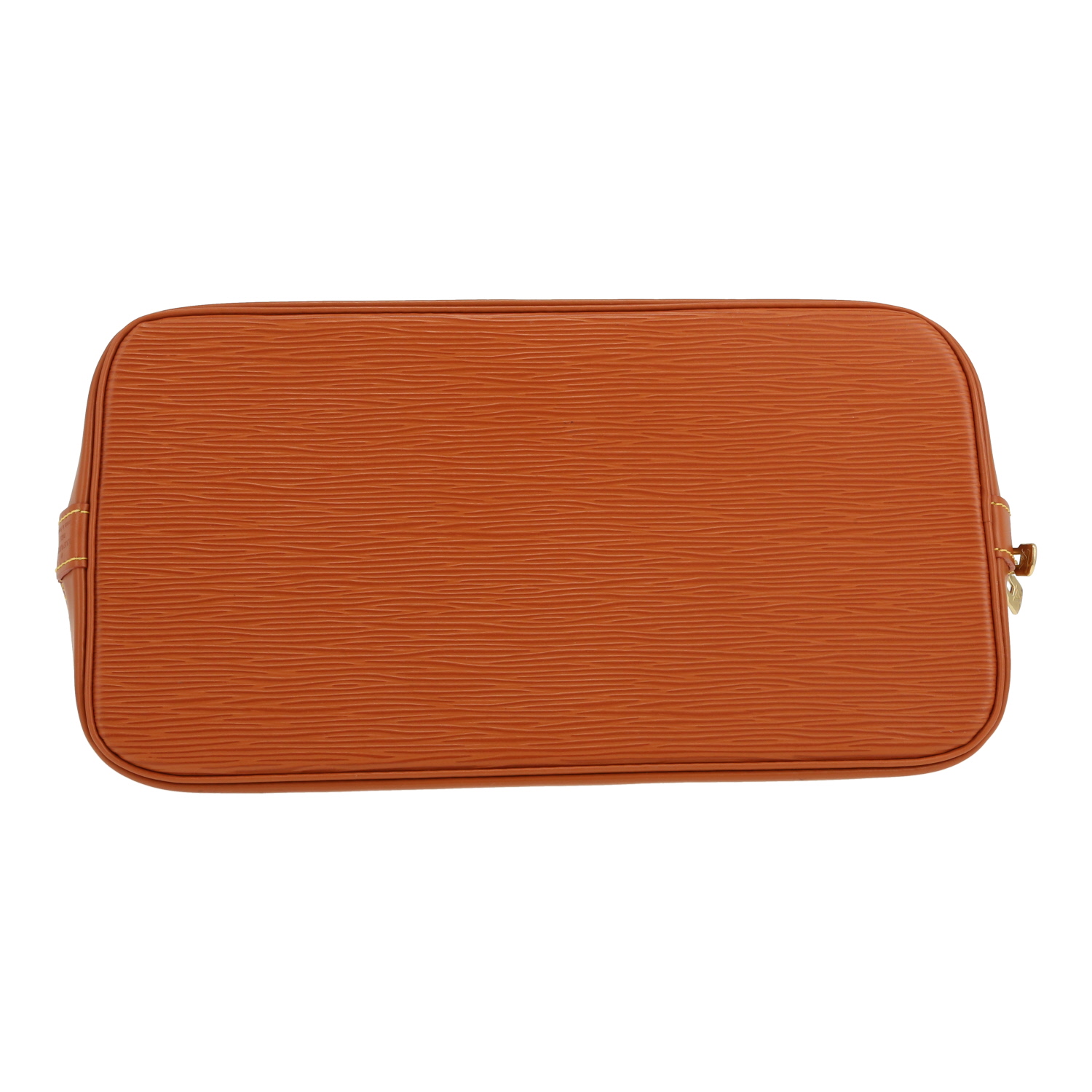 Louis Vuitton  Alma handbag  in brown epi leather - Detail D1