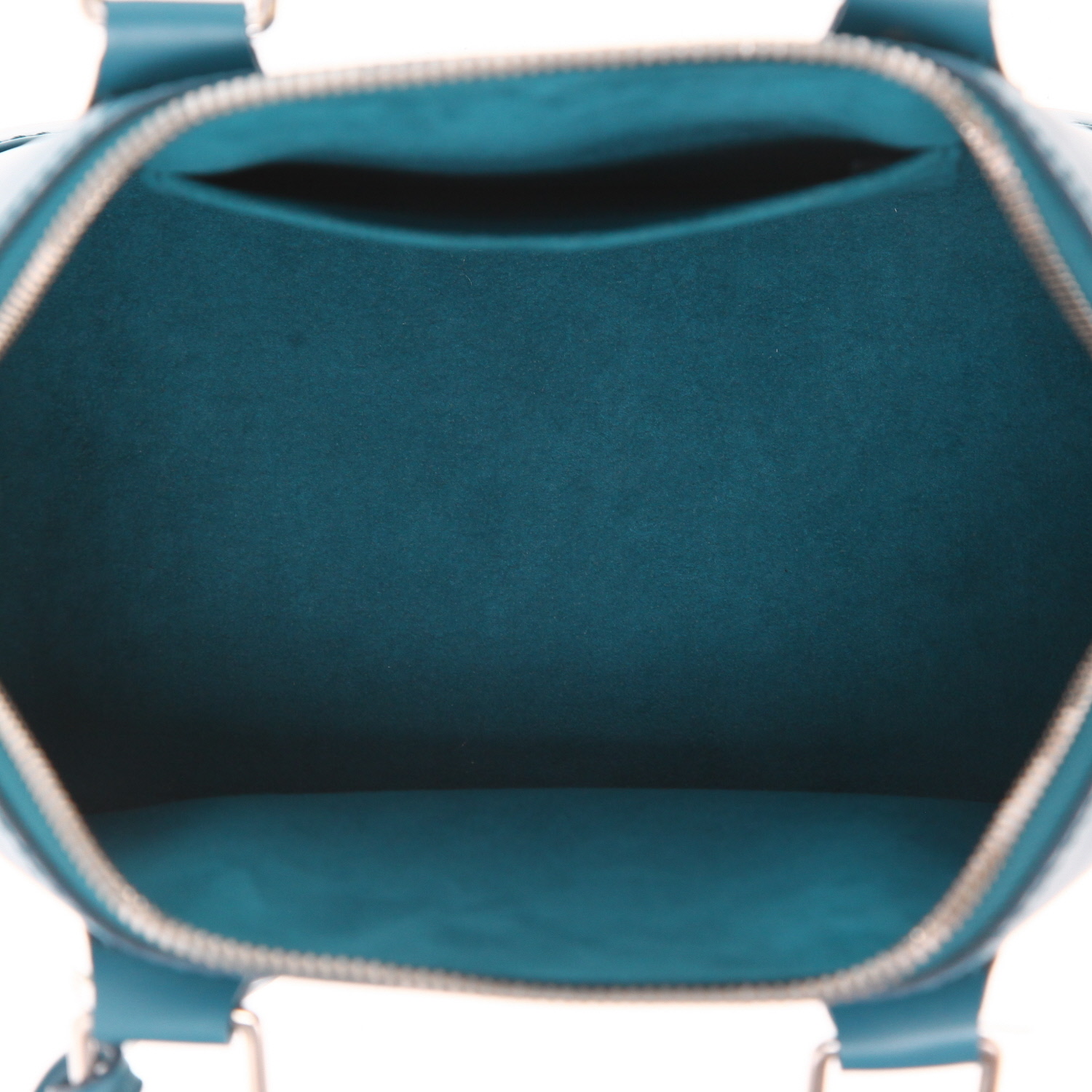 Bolso bandolera Louis Vuitton  Alma BB en cuero Epi azul - Detail D3