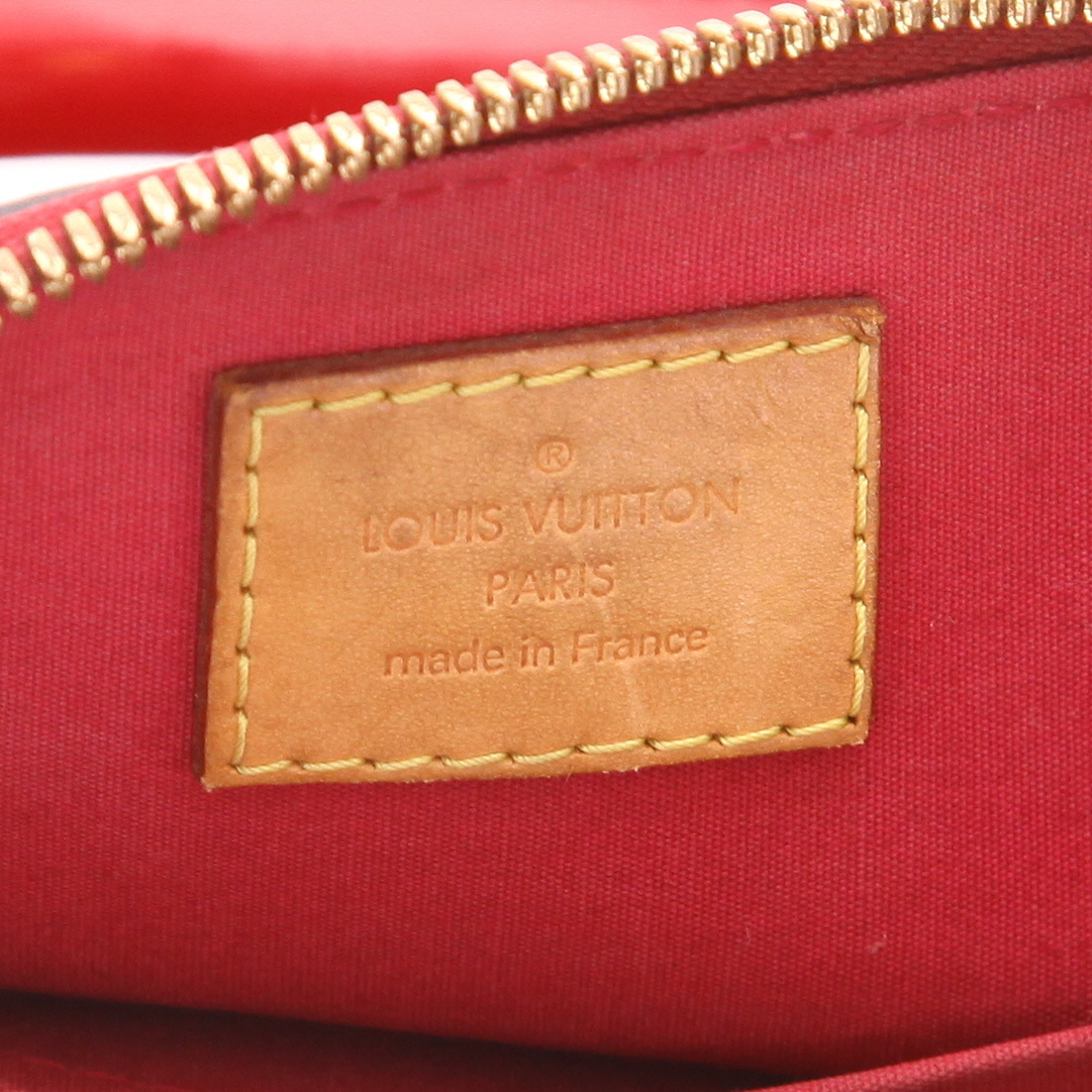 Sac à main Louis Vuitton  Alma BB en cuir verni monogram rose - Detail D2