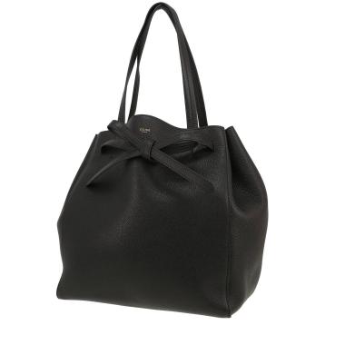 Sac cabas Celine  Cabas Phantom en cuir grainé noir