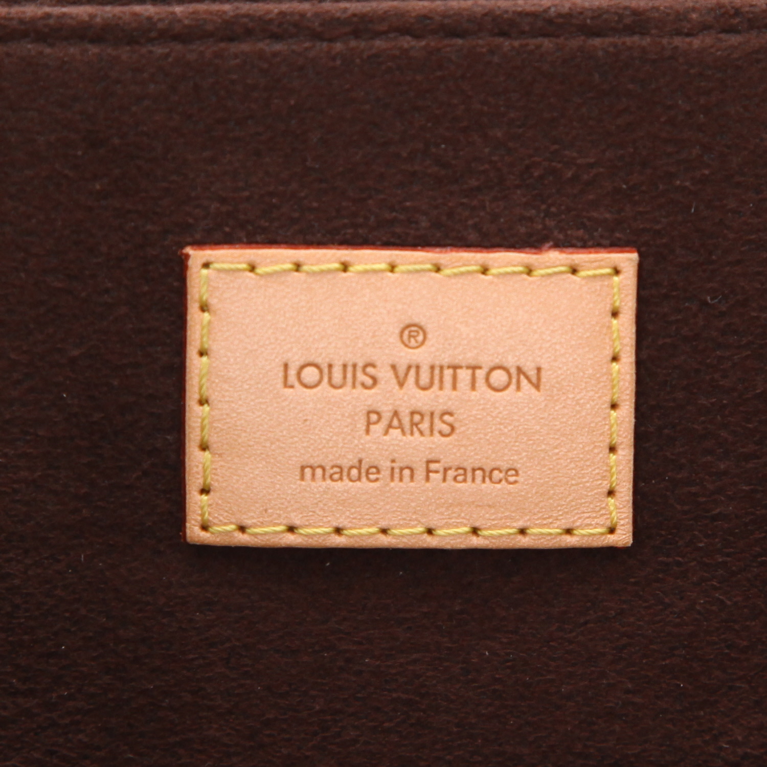 Sac bandoulière Louis Vuitton  Metis en toile monogram marron et cuir naturel - Detail D2