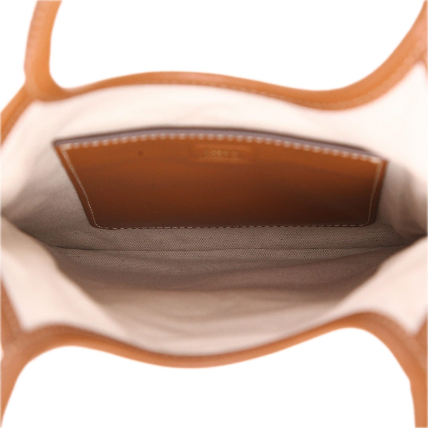 Miu Miu  Ivy handbag  in brown leather - Detail D3