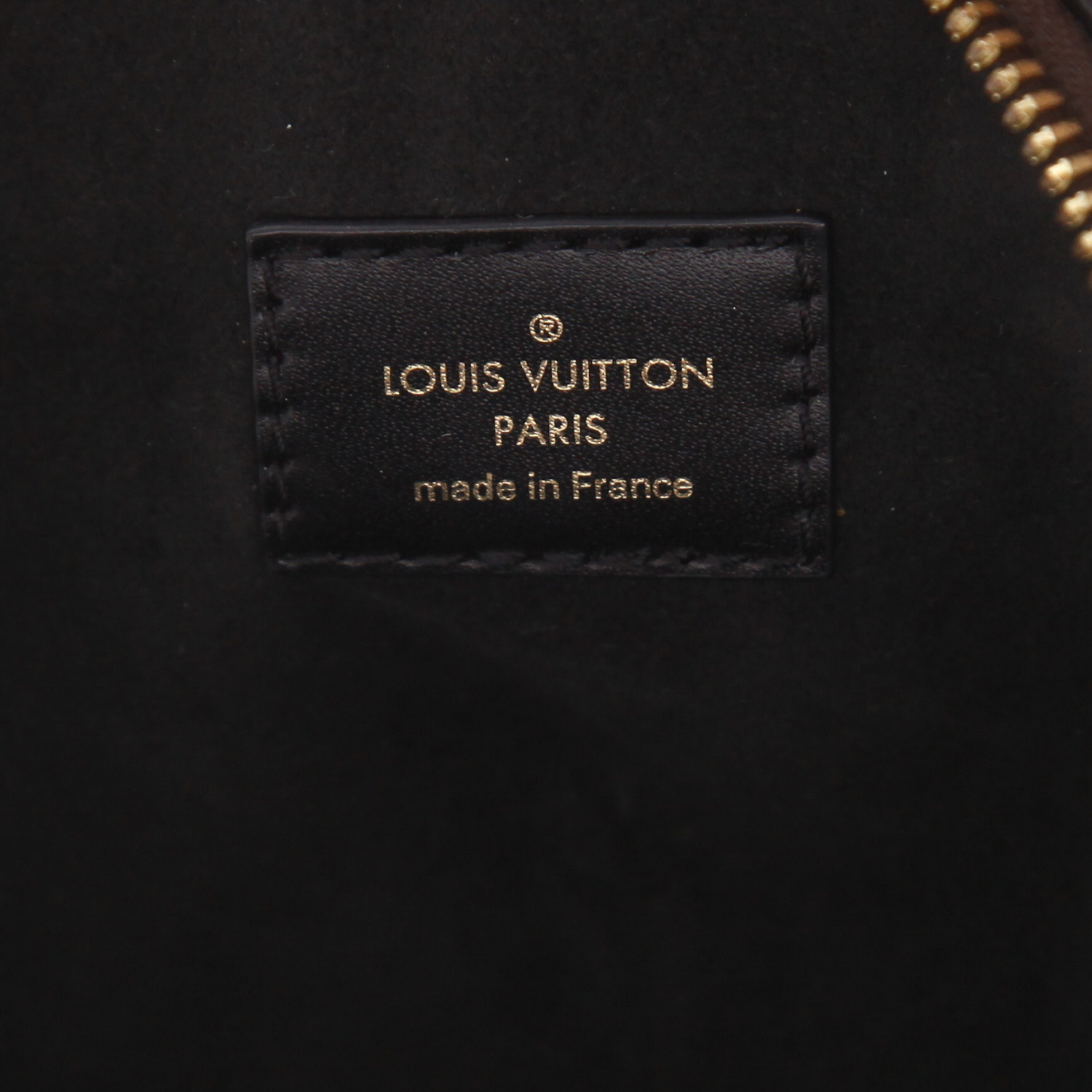 Borsettina da sera Louis Vuitton  Toupie in tela monogram marrone - Detail D2